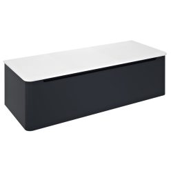   Alsó szekrény, Sapho Kerala mosdótartó szekrény 120x35x47,5 cm matt antracit KR120-3434