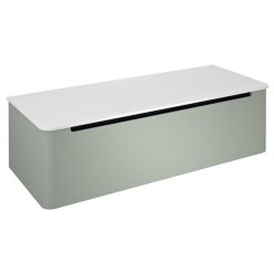   Alsó szekrény, Sapho Kerala mosdótartó szekrény 120x35x47,5 cm verde KR120-4444