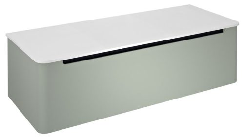 Alsó szekrény, Sapho Kerala mosdótartó szekrény 120x35x47,5 cm verde KR120-4444
