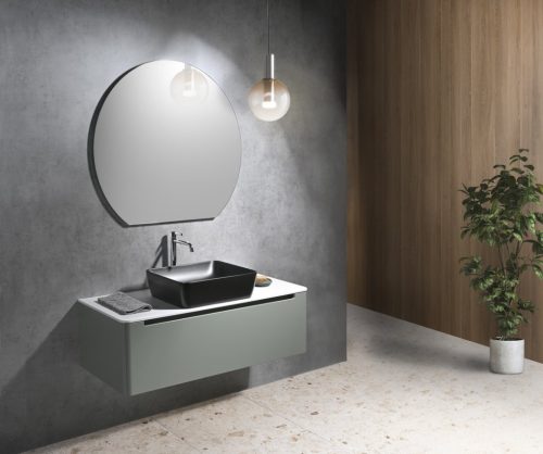 Alsó szekrény, Sapho Kerala mosdótartó szekrény 120x35x47,5 cm verde KR120-4444