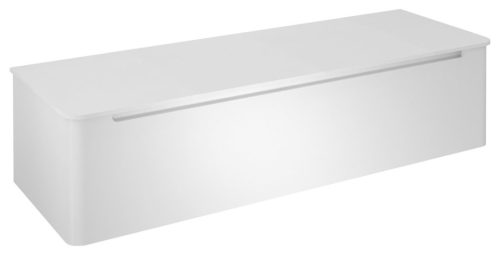 Alsó szekrény, Sapho Kerala mosdótartó szekrény 140x35x47,5 cm fényes fehér KR140-3030