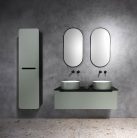 Alsó szekrény, Sapho Kerala mosdótartó szekrény 140x35x47,5 cm verde KR140-4444