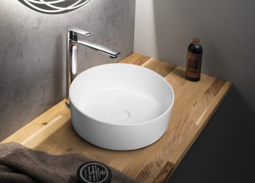 Mosdó, Sapho Thin pultra szerelhető rockstone mosdó 38x14,2cm WN548