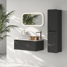 Mosdópult, Sapho Kerala rockstone pult 102x1,2x48,5 cm matt fehér KR100-0101