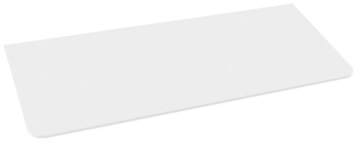 Mosdópult, Sapho Kerala rockstone pult 142x1,2x48,5 cm matt fehér KR140-0101