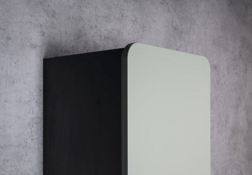 Fali szekrény, Sapho Kerala 2 ajtóval balos/jobbos, 38x143x32cm, fényes fehér KR350-3030