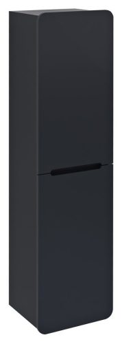 Fali szekrény, Sapho Kerala 2 ajtóval balos/jobbos, 38x143x32cm, matt antracit KR350-3434