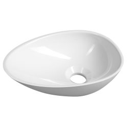 Mosdó, Sapho Kea öntött márvány mosdó 32x22 cm KE320