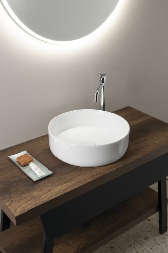 Mosdó, Sapho Fiastra kerámia mosdó, fehér 40 cm FT801