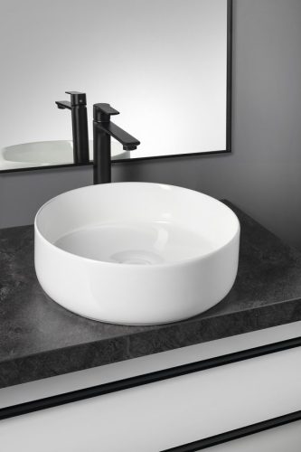 Mosdó, Sapho Fiastra kerámia mosdó, fehér 40 cm FT801