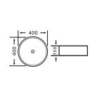Mosdó, Aqualine kerámia mosdó 40 cm 40150