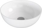 Mosdó, Sapho Banera Round öntött márvány mosdó 39 cm, fehér 14337