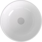 Mosdó, Sapho Banera Round öntött márvány mosdó 39 cm, fehér 14337