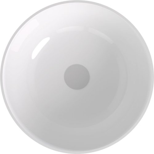 Mosdó, Sapho Banera Round öntött márvány mosdó 39 cm, fehér 14337