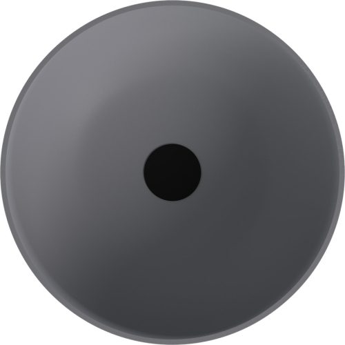 Mosdó, Sapho Banera Round öntött márvány mosdó 39 cm, matt szürke 14337.31