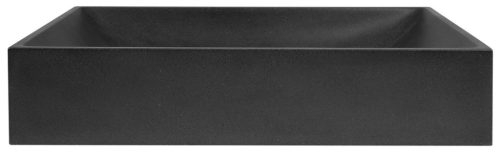 Mosdó, Sapho Tarant beton mosdó, 58x36 cm, fekete gránit AR471