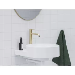   Mosdó csaptelep, Ravak Espirit álló mosdó csaptelep 250 mm ES 014.60GLB, Gold Brushed X070616