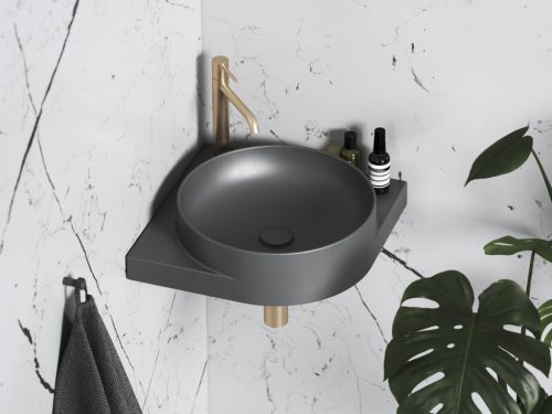 Mosdó csaptelep, Ravak Espirit álló mosdó csaptelep 250 mm ES 014.60GLB, Gold Brushed X070616