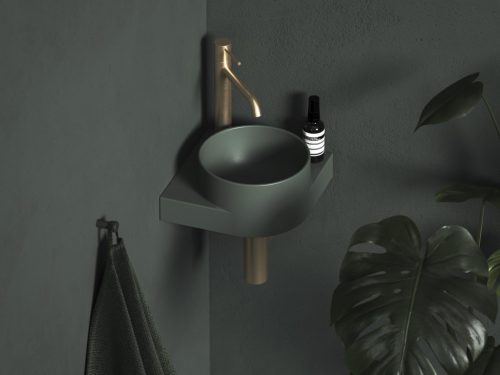 Mosdó csaptelep, Ravak Espirit álló mosdó csaptelep 250 mm ES 014.60GLB, Gold Brushed X070616