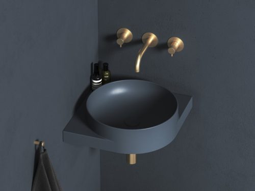 Falba süllyesztett csaptelep, Ravak Espirit mosdócsaptelep ES 019.60GLB.O1, Gold Brushed X070600