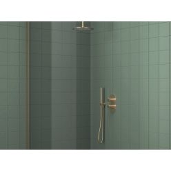   Falba süllyesztett csaptelep, Ravak Espirit termosztátos, kétutas Gold Brushed X070610