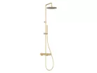 Zuhanyszett, Ravak Espirit termosztátos zuhanyoszlop szettel ES 091.60GLB, Gold Brushed X070614