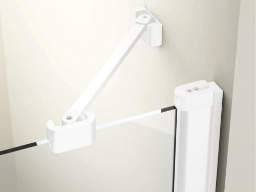 Zuhanyajtó, Ravak Chrome CRV2-100 zuhanyajtó matt fehér+transparent 1QVA0E00Z1