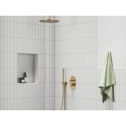   Falba süllyesztett csaptelep, Ravak Espirit automatikus kétutas, Gold Brushed X070608