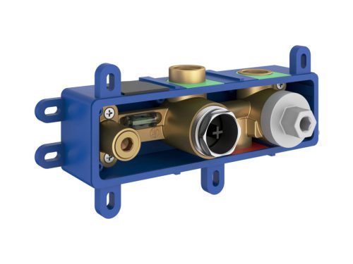 Falba süllyesztett csaptelep, Ravak Espirit háromutas, szettel, Gold Brushed X070606