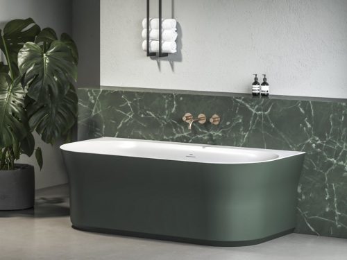 Falba süllyesztett csaptelep, Ravak Espirit kádcsaptelep belső egységgel Gold Brushed X070601