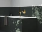 Egyéb csaptelep, Ravak Espirit vízfeltöltő falikar kádhoz ES 027.60GLB, Gold Brushed X07P1236