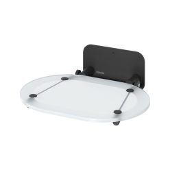 Ülőke, Ravak Chrome ülőke Clear/fekete B8F0000065