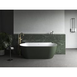   Kádtöltő csaptelep, Ravak Espirit padlón álló, szettel ES 080.60GLB.RB07G, Gold Brushed X070615