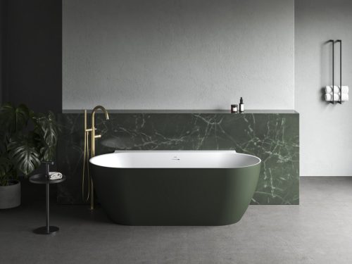 Kádtöltő csaptelep, Ravak Espirit padlón álló, szettel ES 080.60GLB.RB07G, Gold Brushed X070615