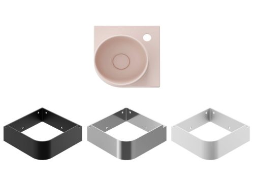 Mosdó, Ravak Yard 28 C kerámiamosdó Alabaster Pink XJX0G228000