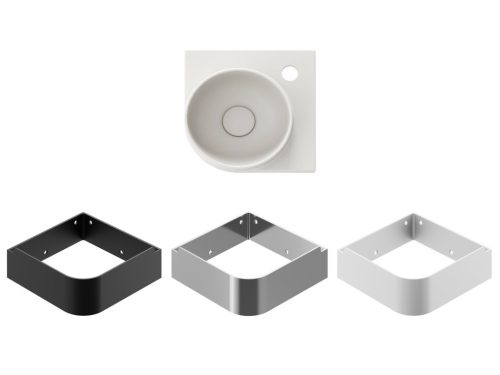 Mosdó, Ravak Yard 28 C kerámiamosdó Smoke Grey XJX0O228000