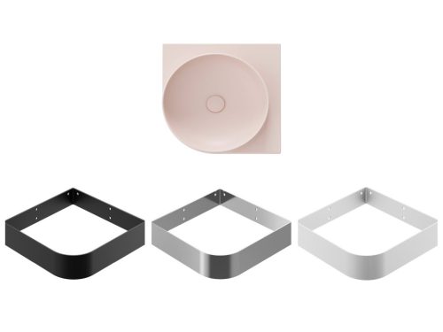 Mosdó, Ravak Yard 45 C kerámiamosdó Alabaster Pink, túlfolyó furat nélkül XJX0G045000