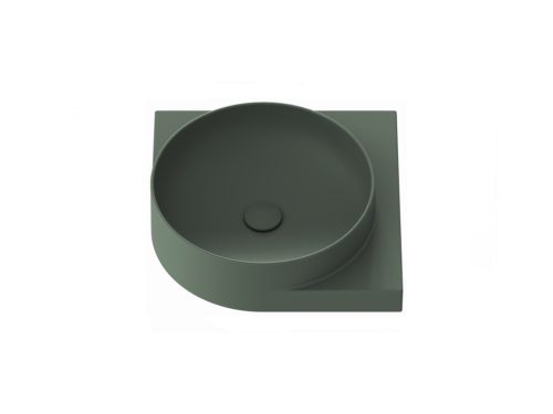 Mosdó, Ravak Yard 45 C kerámiamosdó Grey Green, túlfolyó furat nélkül XJX08045000