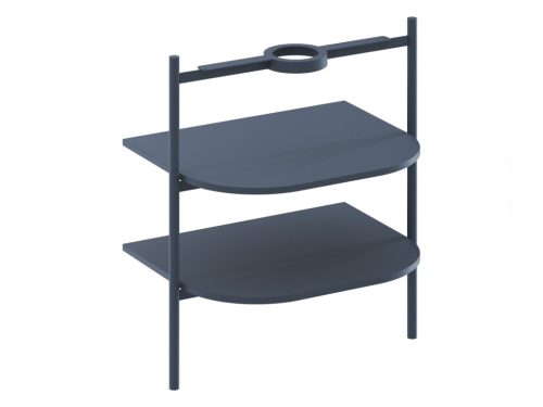 Alsó szekrény, Ravak CS Yard 60 fürdőszobai bútor, Deepsea Blue D800007005