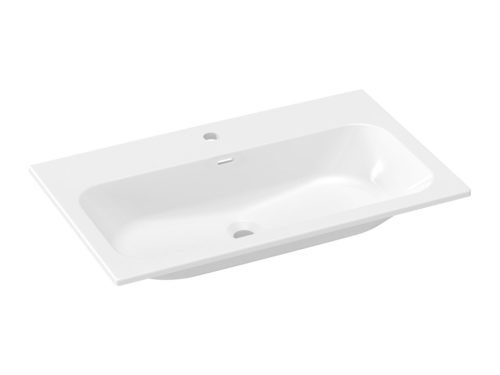 Mosdó, Ravak Chrome Slim 80 kerámiamosdó, fehér, furattal XJX01180002