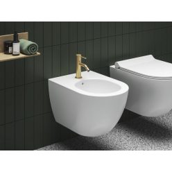   Bidé csaptelep, Ravak Espirit álló,150 mm leersztő nélkül ES 056.60GLB, Gold Brushed X070605