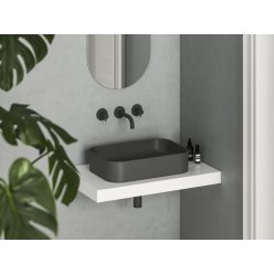   Mosdó, Ravak Ceramic Slim R 55 kerámiamosdó antracit XJX03155003