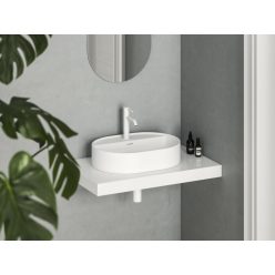   Mosdó, Ravak Ceramic Slim Shelf O 55 kerámiamosdó matt fehér XJX0E155001