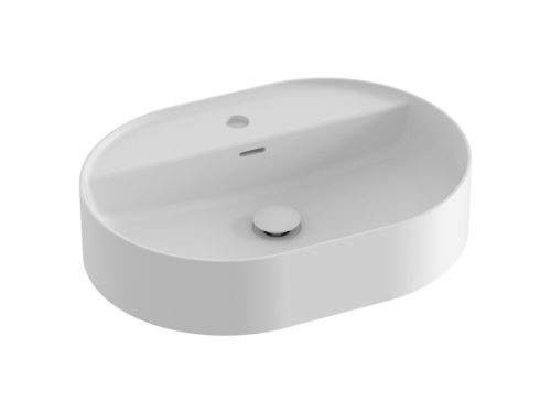 Mosdó, Ravak Ceramic Slim Shelf O 55 kerámiamosdó matt fehér XJX0E155001