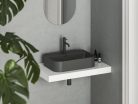 Mosdó, Ravak Ceramic Slim Shelf R 55 kerámiamosdó antracit XJX03155004