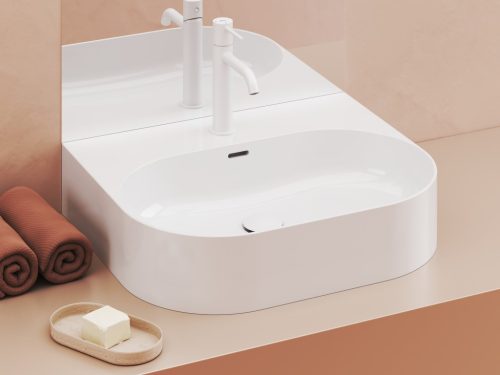 Mosdó, Ravak Ceramic Slim Wall O 55 N kerámiamosdó fehér XJX01155008