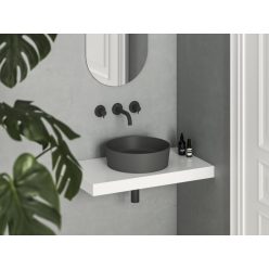   Mosdó, Ravak Uni Slim 40 kerámiamosdó, antracit XJX03140001