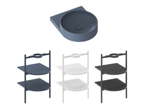 Mosdó, Ravak Yard 40 kerámiamosdó Deepsea Blue XJX07240000