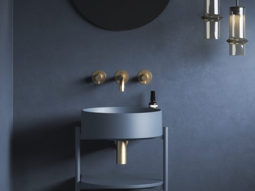 Mosdó, Ravak Yard 40 kerámiamosdó Deepsea Blue, túlfolyó furat nélkül XJX07040000