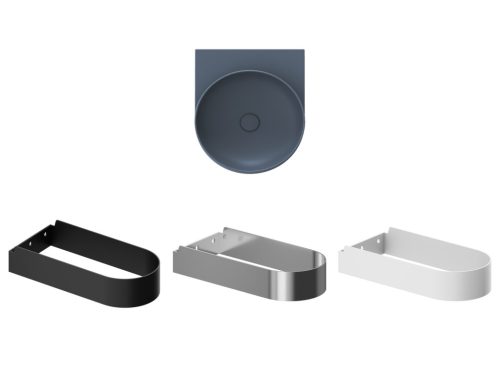 Mosdó, Ravak Yard 40 kerámiamosdó Deepsea Blue, túlfolyó furat nélkül XJX07040000